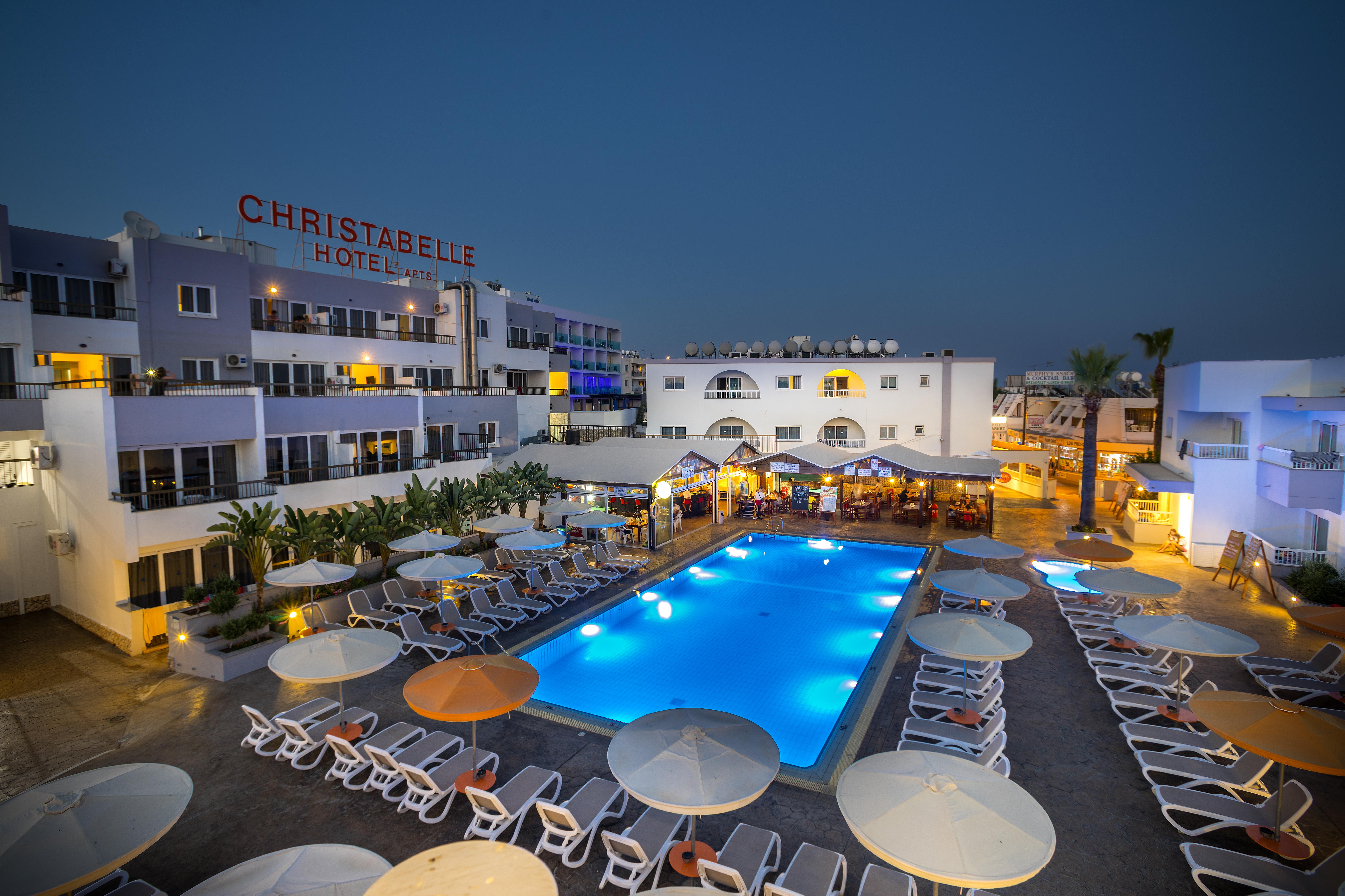 Christabelle Hotel Apartments Agia Napa Exterior foto